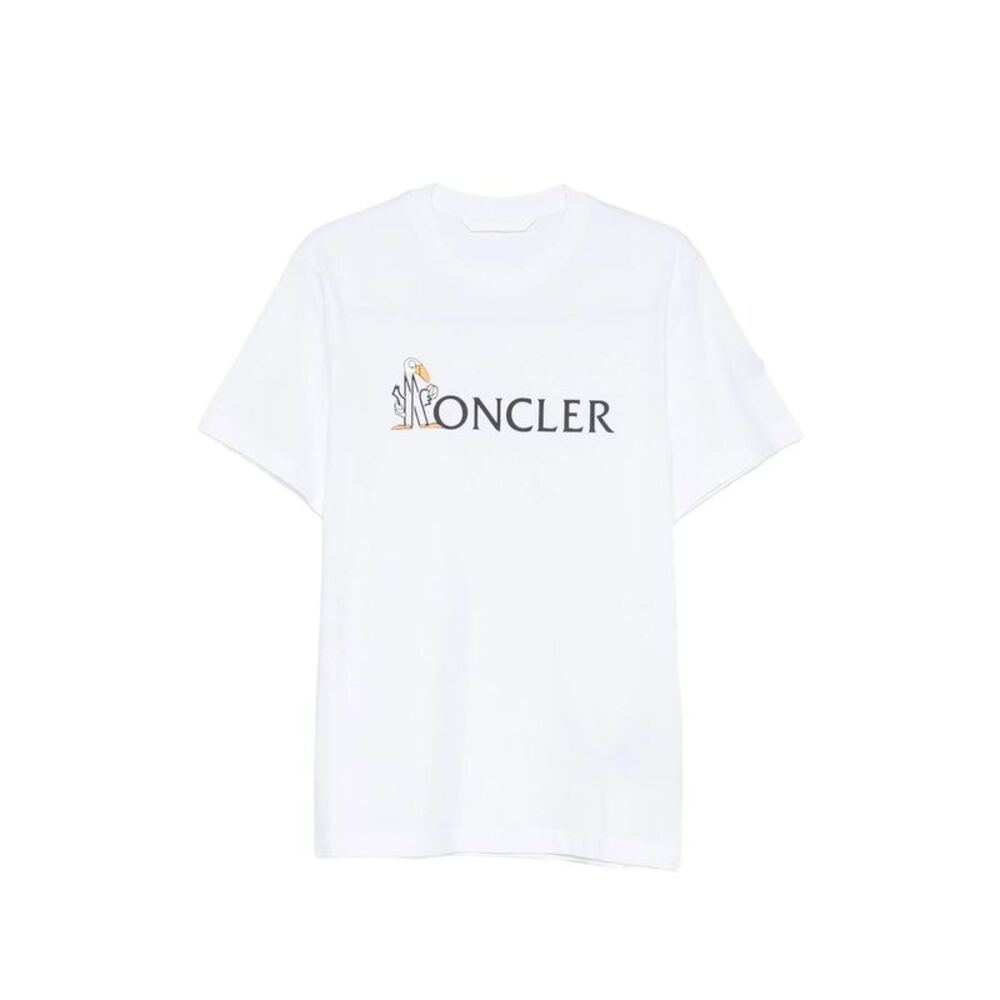 Moncler White T-Shirts & Vests - T-Shirts Men Men